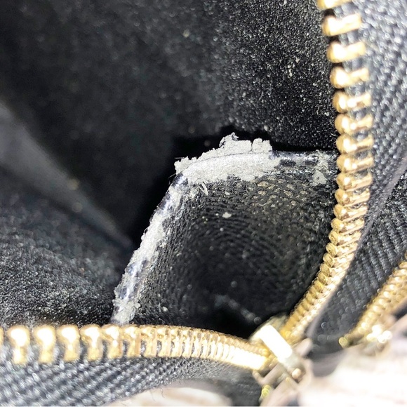 Coach Black Leather Double Zip Wallet - Picture 6 of 12